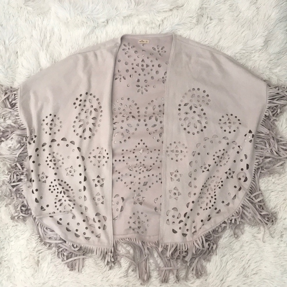 boho fringed cardigan